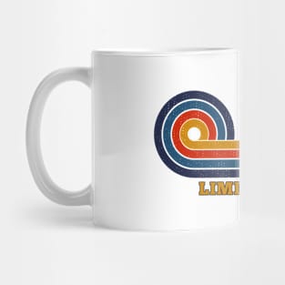 Funny Retro Vintage Sunset Office Manager Design  Gift Ideas Humor Mug